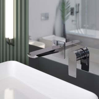 Встраиваемый смеситель для раковины Berges Ventas S 076007 хром